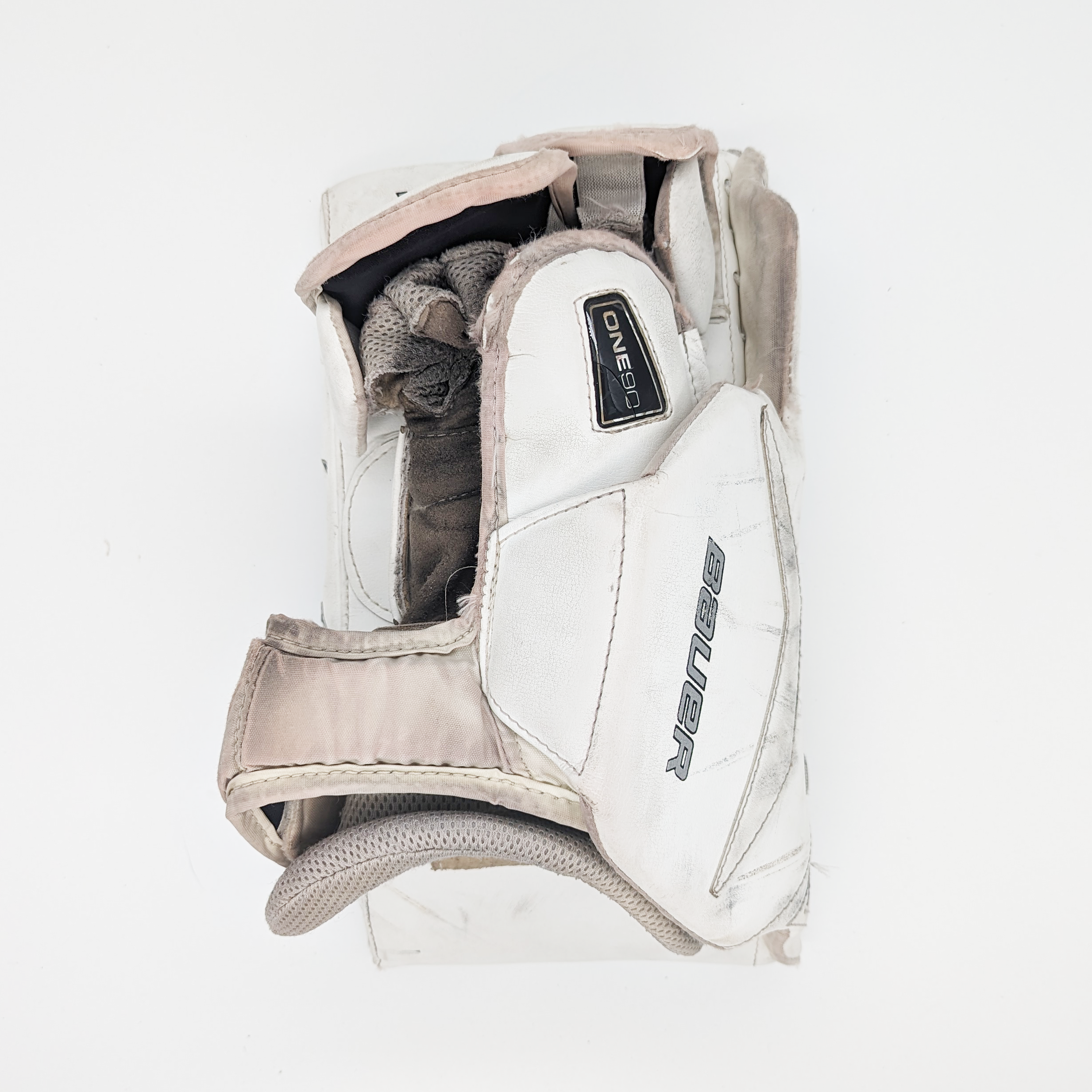 Bloqueur de gardien Bauer Supreme One90 d'occasion (blanc)